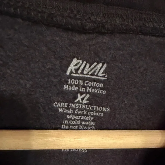 Rival Streetwear Co. Originals Black Hoodie - Picture 2 of 8